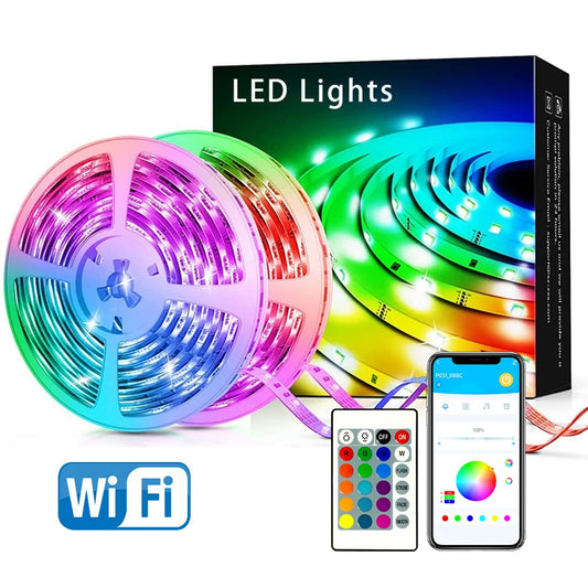 Online Goods Warehouse Wifi Led Strip Lights Music Sync App