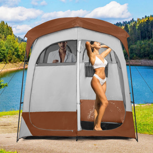 Building Portable Privacy Shower Tent Outdoor Shelter