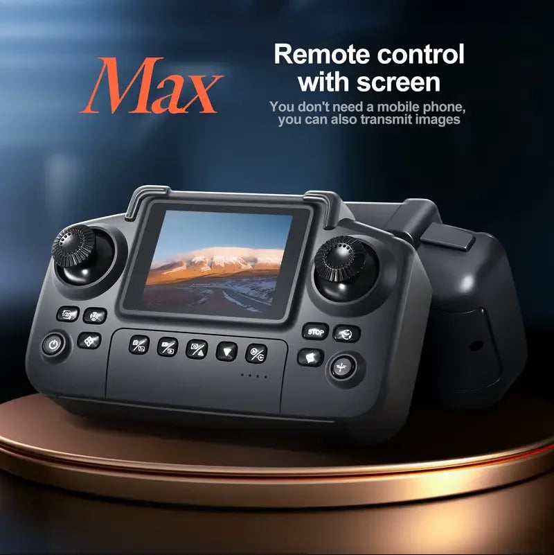 Dual Camera Drone With Screen Control And One Key Takeoff