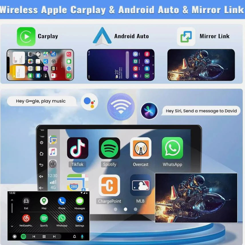 Android 13 Car Stereo 2G 32GB For Dodge Ram 1500 2500 3500