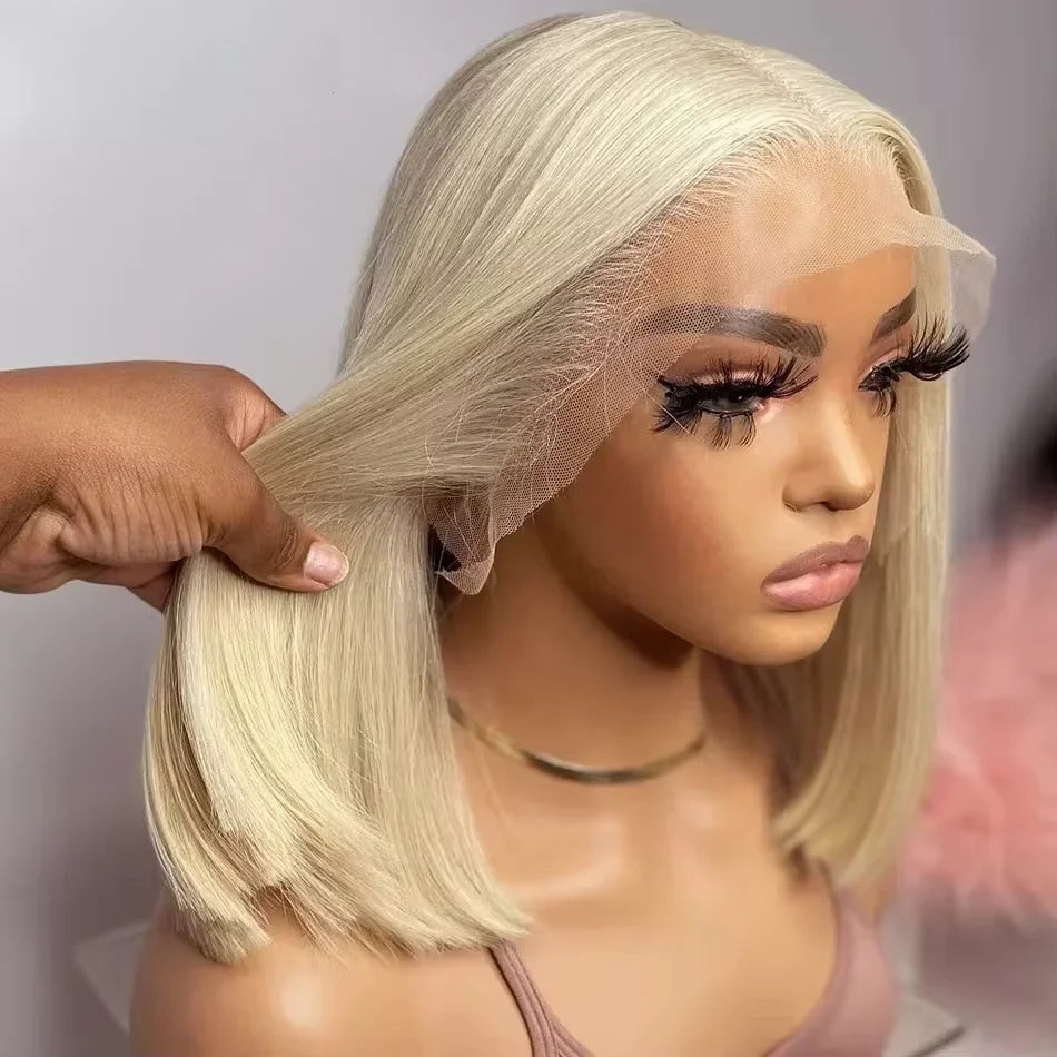 Sooolavely HD Lace Front Wig With Baby Hair For Daily Wear