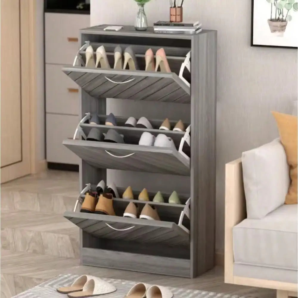 Online Goods Warehouse Shoe Storage Cabinet Compartments