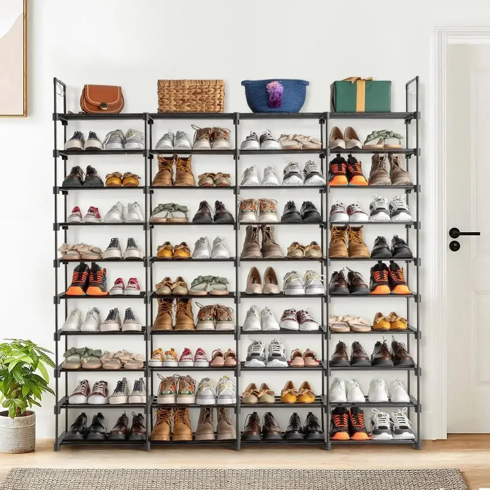Hign-concerned 10 Tier Shoe Boot Organizer Rack To 80 Pairs