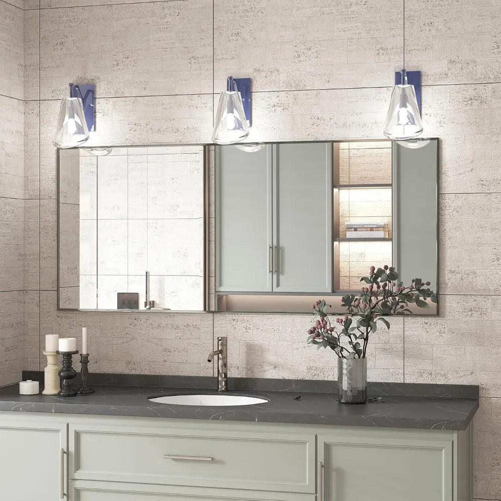 Hign Concerned Arched Floor Standing Mirror With Metal Frame