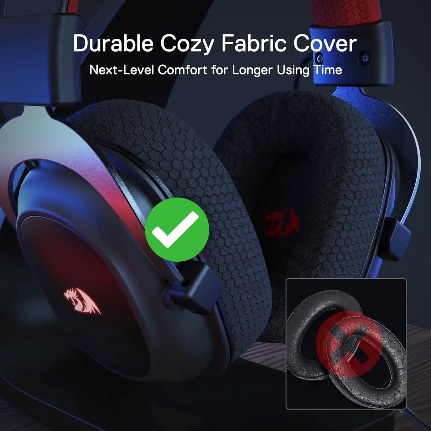 Redragon H510 PRO Zeus X RGB Wireless Gaming Headset