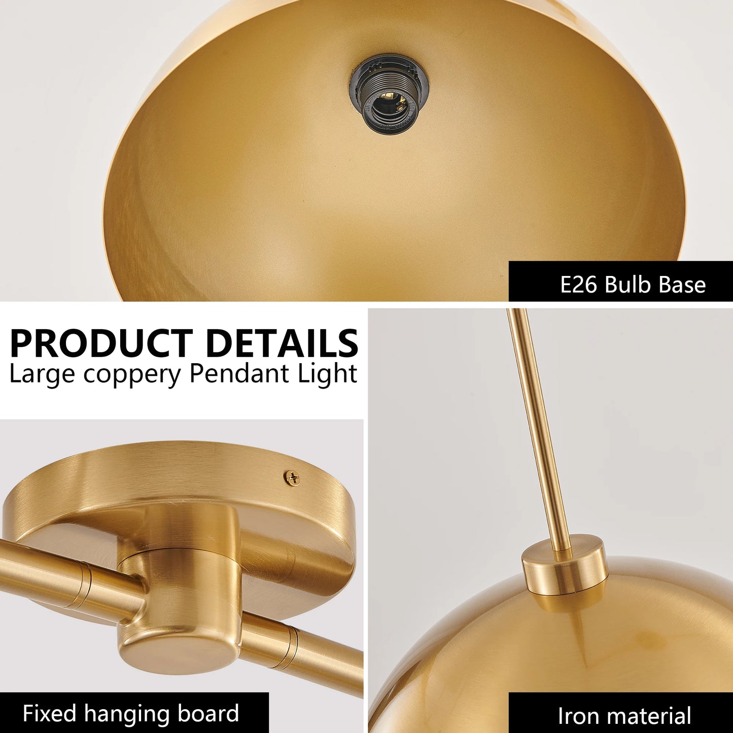 ARLGSITE Industrial Pendant Light Fixture Double Pendant