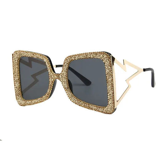 FenQiqi Butterfly Rhinestone Gradient Designer Sunglasses