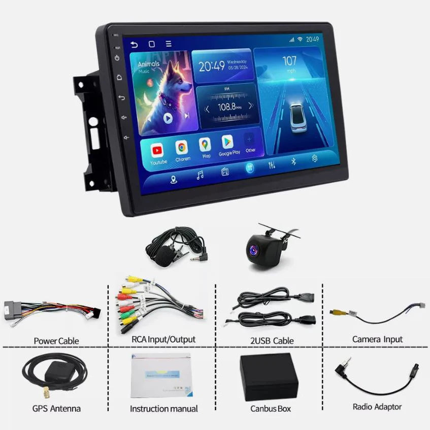 Android 13 Car Stereo 2G 32GB For Dodge Ram 1500 2500 3500