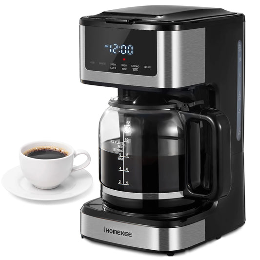 Yabano Programmable Drip Coffee Maker Iced Coffee Function