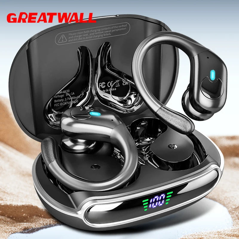 GREATWALL Wireless Earphones With Active Noise Cancellation