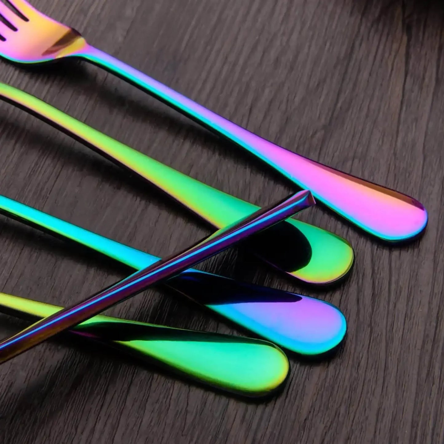 Stainless Steel Flatware Set 24-Piece Service For 6