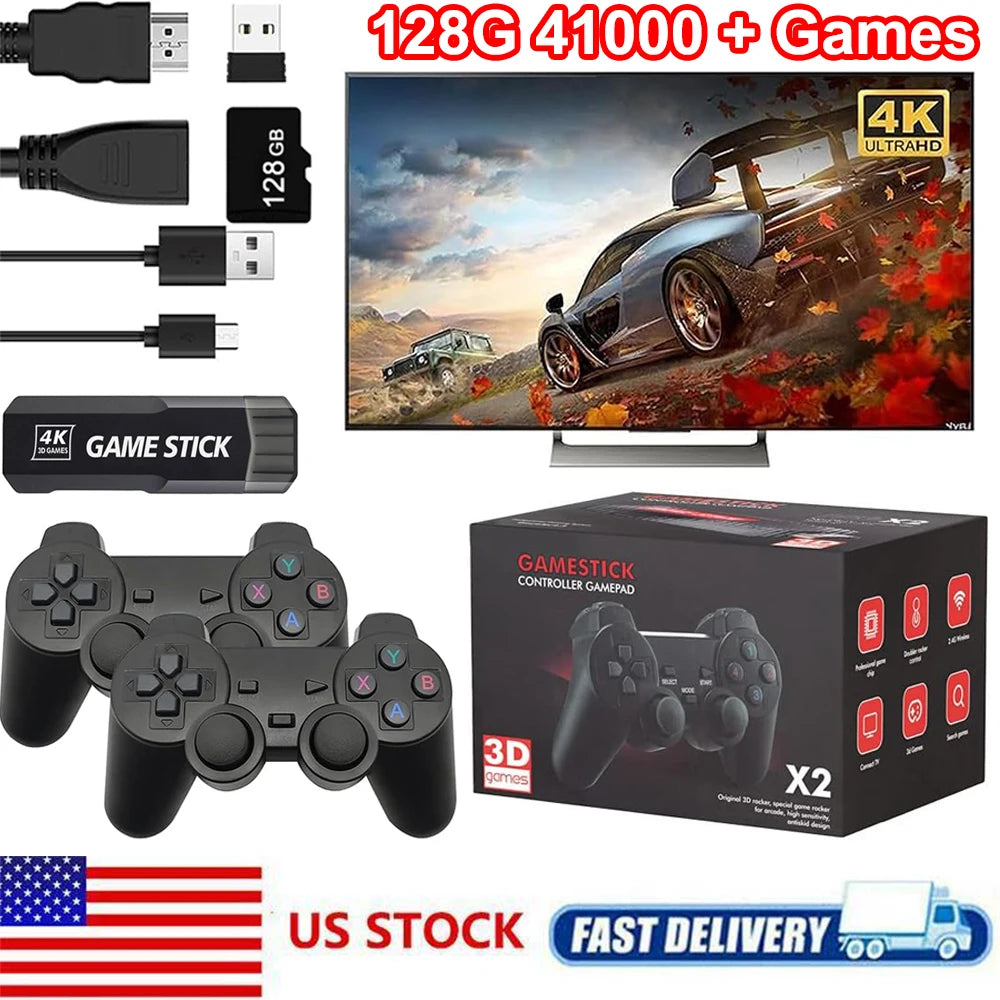 Online Goods Warehouse X2 Plus Retro TV Game Console HDMI