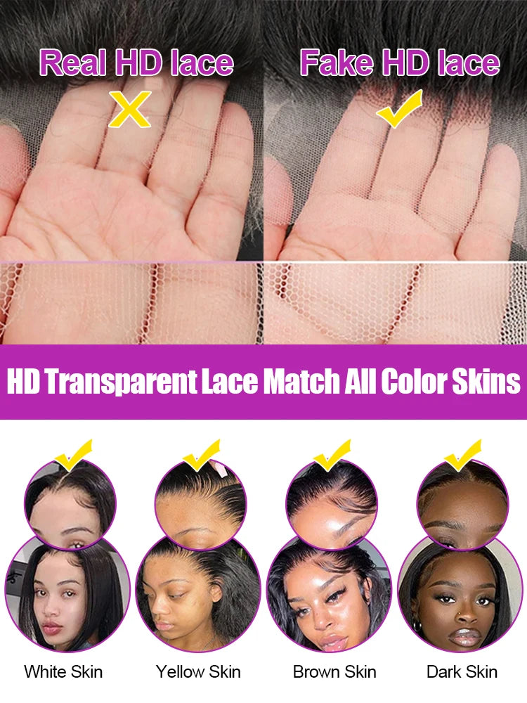 Peruvian Water Curly Deep Wave HD Lace Front Wig Pro