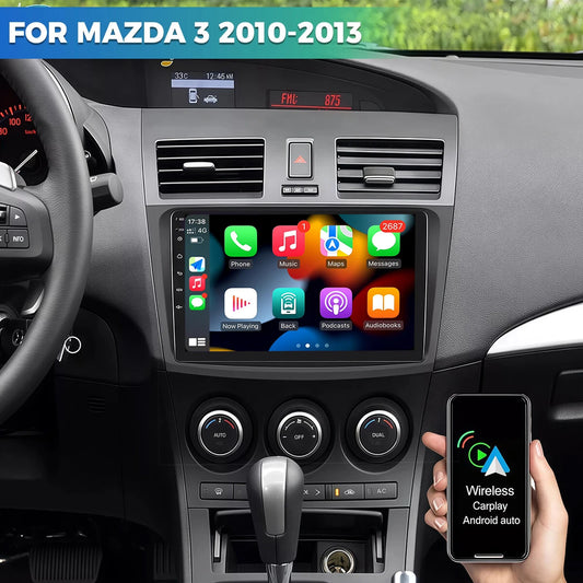 ESSGOO Mazda 3 Car Stereo With CarPlay Android Auto GPS