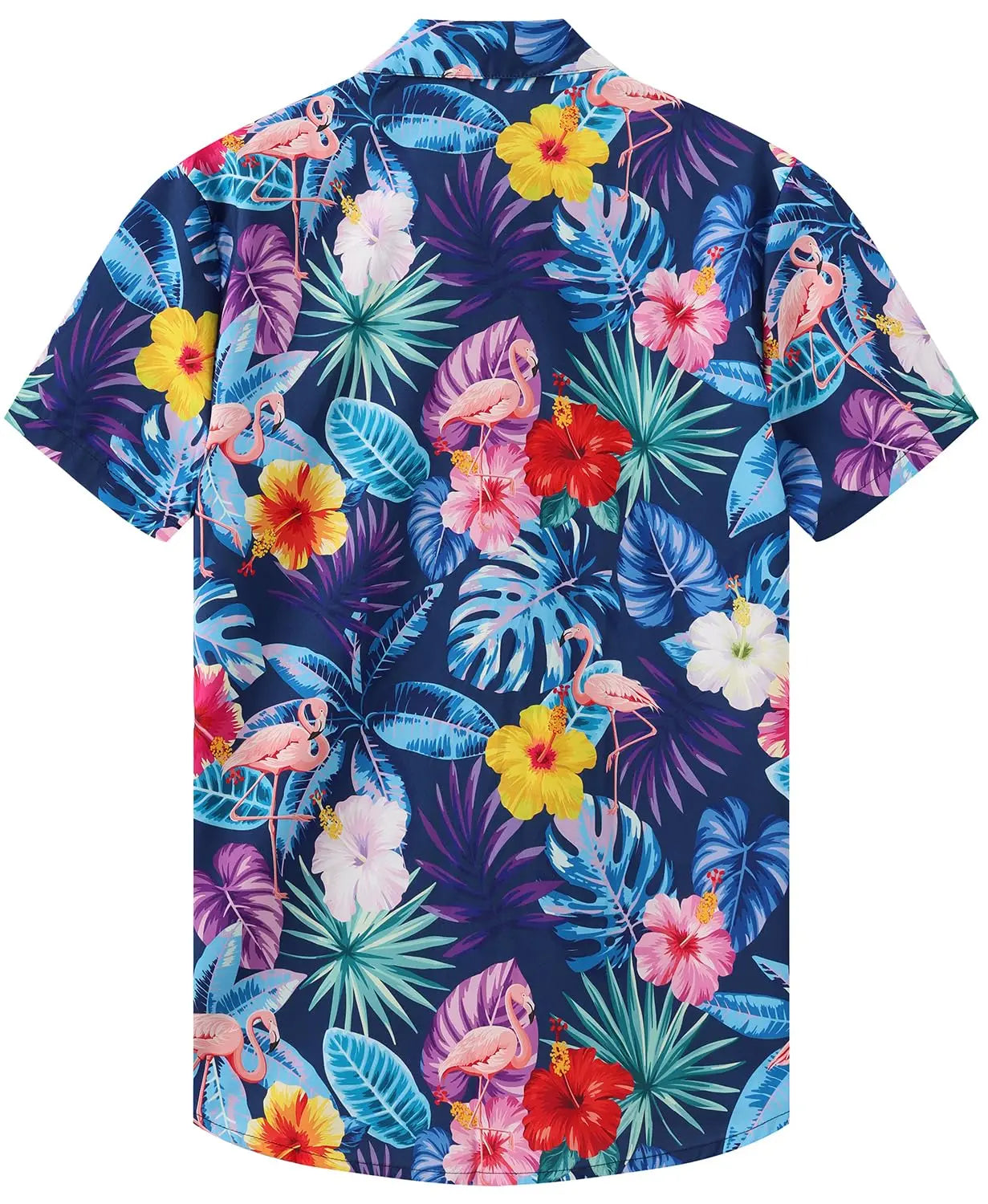 KYKU Hawaiian Shirt for Men: Beach Vacation Summer Short Sleeve Button Down Mens Shirts Casual Stylish