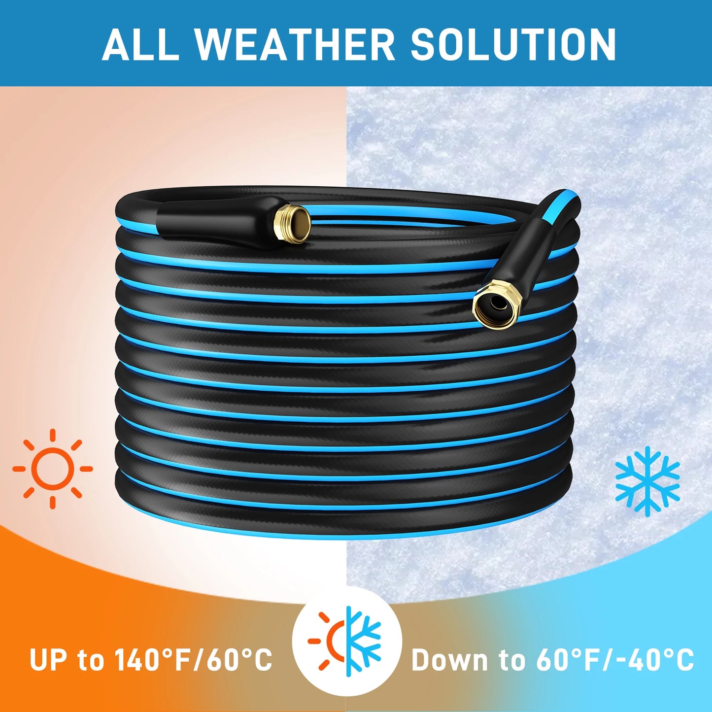 GardenJoy Heavy Duty PVC Garden Hose
